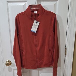Women's Utility Jacket in Rich Rust Color